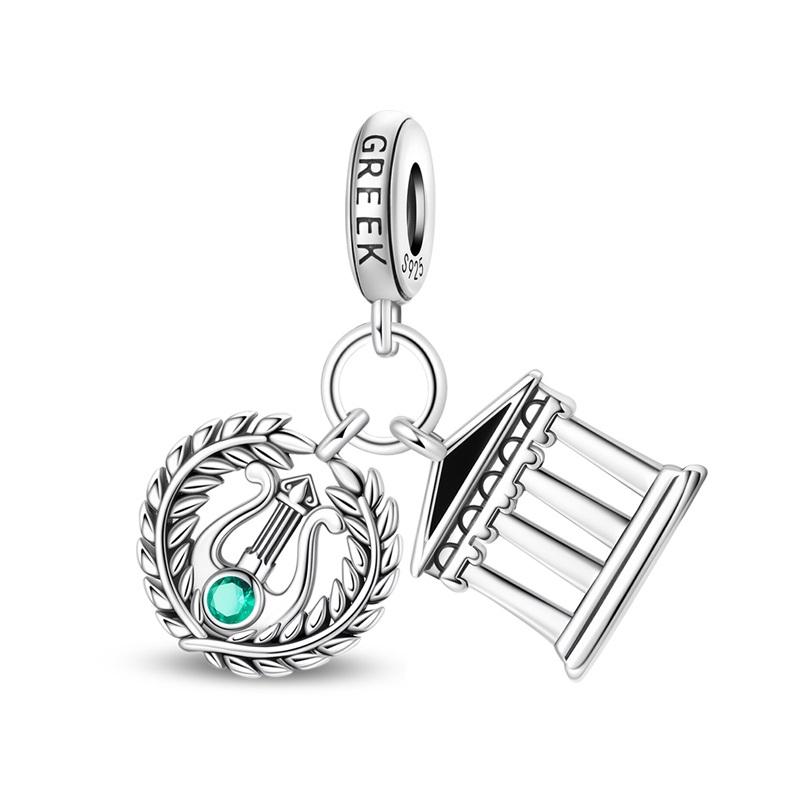 Шармы Бусины Медь Зимняя Серия Снеговик Лось Рождественские Подвески Подходят для Браслета-Бэнгла Ожерелья DIY Ювелирные Изделия