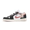 Air Jordan 1 Устойчивые к истиранию Устойчивые к истиранию Низкие Скейтбордические кроссовки Женские Черно-розовые DC0774-162(Team210-SBOX)
