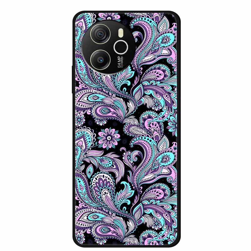 Coque For Blackview Shark 8 Case Cute Cartoon Black Silicone Soft Phone Cases For Blackview Shark 8 Back Cover Case Shark8 Funda
