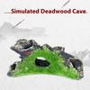 Смола Рыба Креветка Разведение Укрытие Пещера Украшения Симуляция Мох Корни Дерева Сухое Дерево Аквариумный Декор Аксессуары