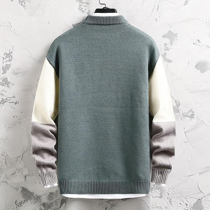 Autumn Winter Men's Sweater Clothing Men Sweater Pullover Vintage Clothes Knit Sweater