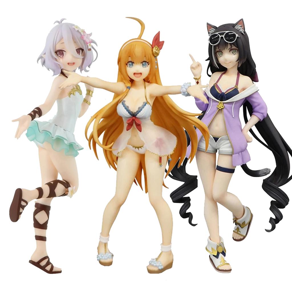 17СМ Аниме Фигурка Kokkoro Princess Connect Re:Погрузитесь в Priconne Нацуме Кокоро Купальник ПВХ Фигурка Действия Модель Кукла Игрушки