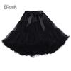 Нижняя юбка в стиле Лолиты для женщин и девочек, кринолиновая нижняя юбка-свободная юбка-пачка принцессы для хиппи, косплей и милые стили платьев