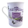 [P9906] - Porcelain Mug 'Lavender Jolie Provence' Purple