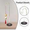 Desktop Wind Chime Holder Calligraphy Brush Hanger Decorative Hanging Stand for Living
