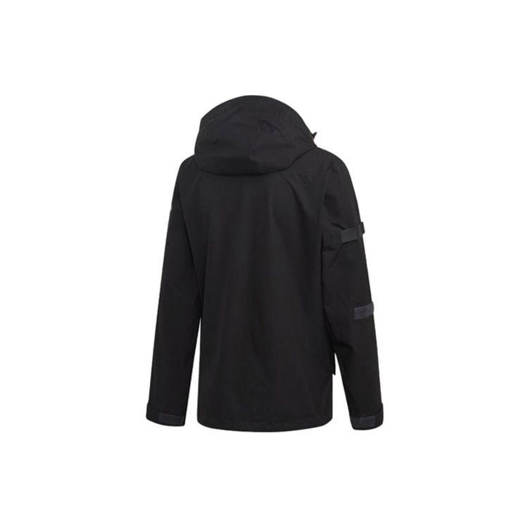 Adidas Мужская куртка с капюшоном Undefeated Collaboration Gore-Tex, черные DY3263