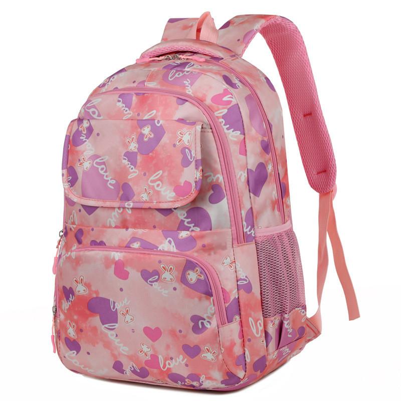Schoolbag Student Anti Splashing Water Wear Resistant Fashionable Cute Backpack