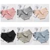 Trendy Lady Panties One-Piece Type Daily Wear Female Sweat-absorbing Close Fit Briefs Panties for Living Room