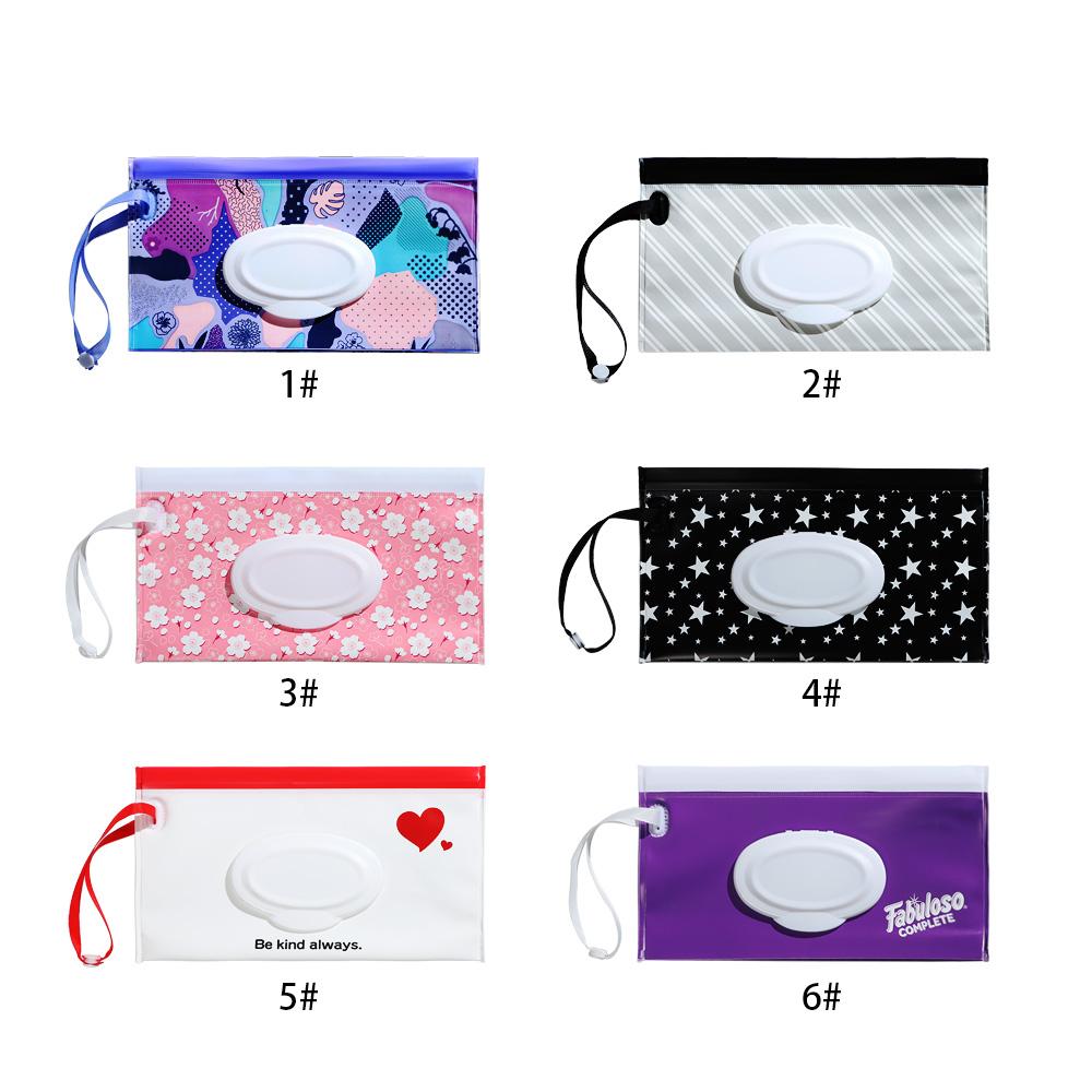 Портативный чехол для переноски Детские товары Аксессуары для колясок Косметичка Коробка для салфеток Сумка для влажных салфеток