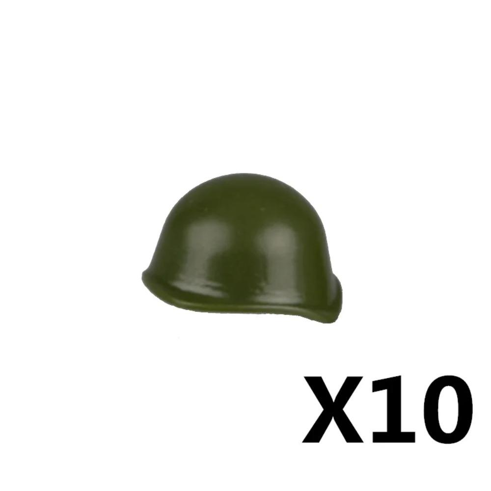 Военный Шлем Шляпа MOC Вторая Мировая Война Строительный Блок Немецкий Американский Советский Солдат Фигурка Шлем M1 40 Берет Аксессуары Кирпичный Конструктор Подарок K025
