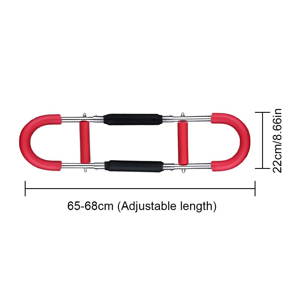 Twister Arm Trainer Adjustable Chest Workout Equipment Detachable U-Shaped Arm Trainer with Hairband Portable Power Twister Bar