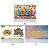 Diamond Painting Paper Calendar DIY Calendar Desktop Ornament Monthly Flip Tabletop Calendar for DIY Crafts Party Gift