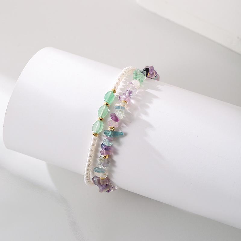 Высококачественный позолоченный браслет из натуральных камней - идеальный подарок для девушки или друга