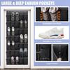 24-Grid Hanging Shoe Storage Organizer with Multi-Layer Pockets