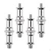4 Pieces 1/4" To 3/8" Stud Male Screw Tripod Adapter for Flash Light Stand