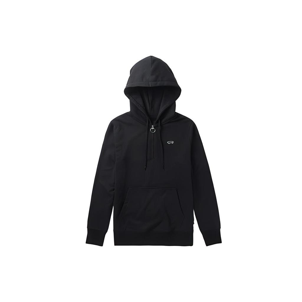 Vans Толстовки Мужские Черные С Капюшоном Умеренная Обычная VN0A3QTNBLK