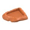 Corner Reptile Feeder, Multi-purpose Water Bowl for Terrariums, Turtles, Chameleons, And