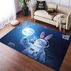 Ковер с рисунком астронавта и кролика для гостиной, большой ковер, черный мягкий ковер, украшения дома, коврики в стиле бохо, коврики для пикника