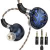 TRN Azure Dragon Seiryu Earphones Planar Drive Earphones Planar Magnetic Driver Monitor Earphones High Sound Isolation IEM Ear Monitor Canal Type