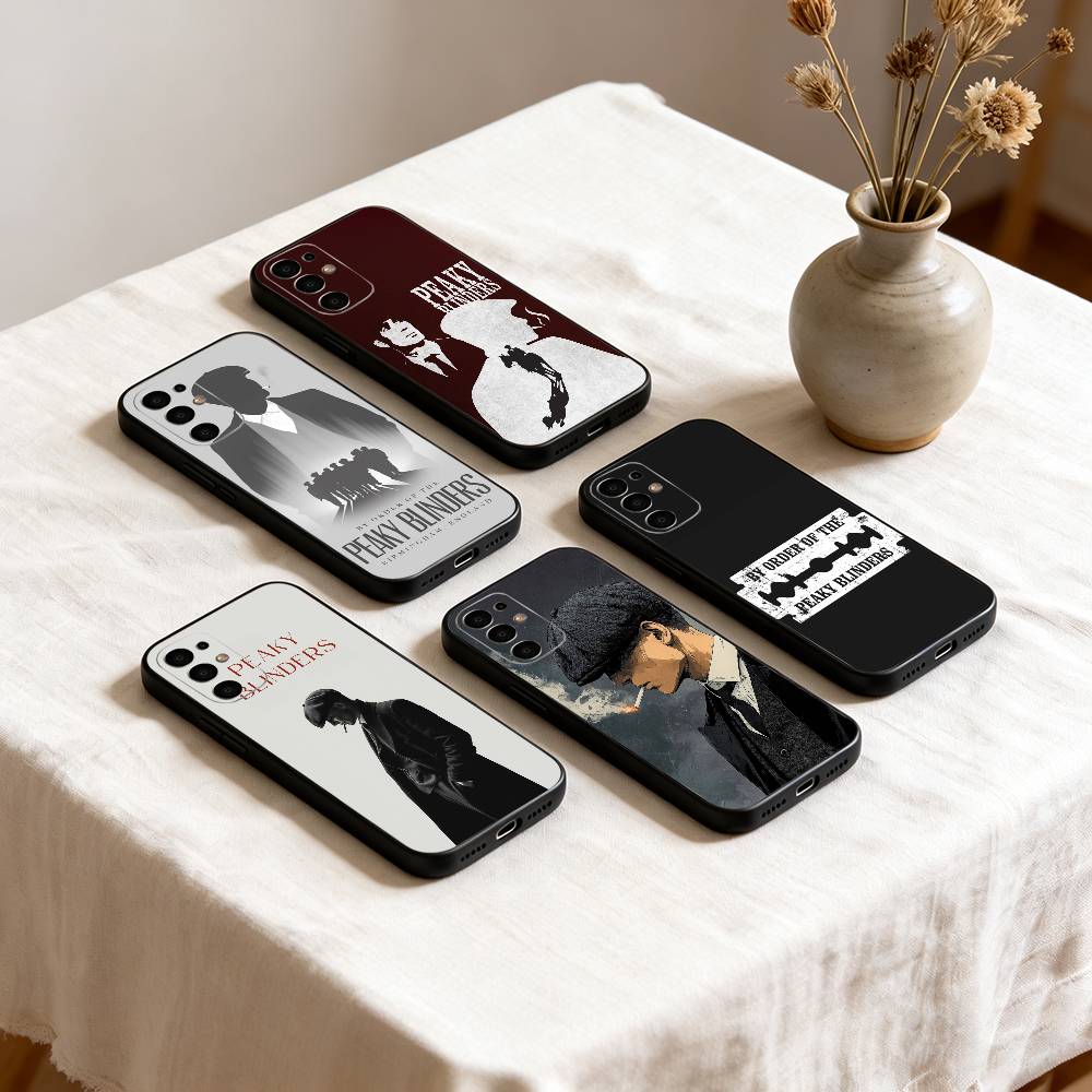 Чехол для телефона Peaky Blinders Томми Шелби для Samsung S25,S24,S21,S22,S23,S30,Ultra,S20,Plus,Fe,Lite,Note,10, Черный Чехол
