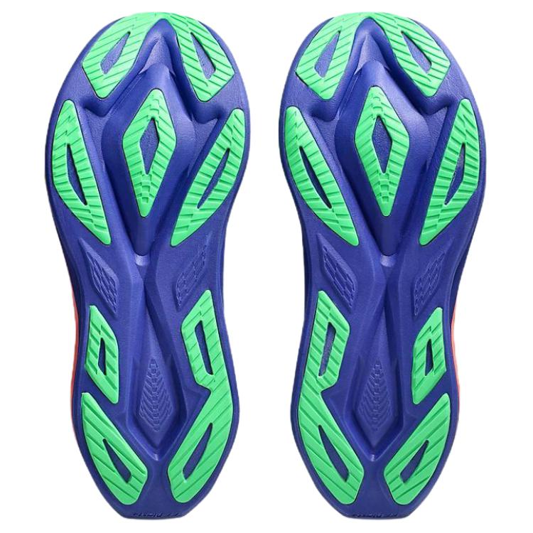 Asics Superblast 3 Удобная посадка Амортизация с возвратом энергии Дышащая поддержка Беговые кроссовки Унисекс кроссовки Синий-Оранжевый 1013A177-400