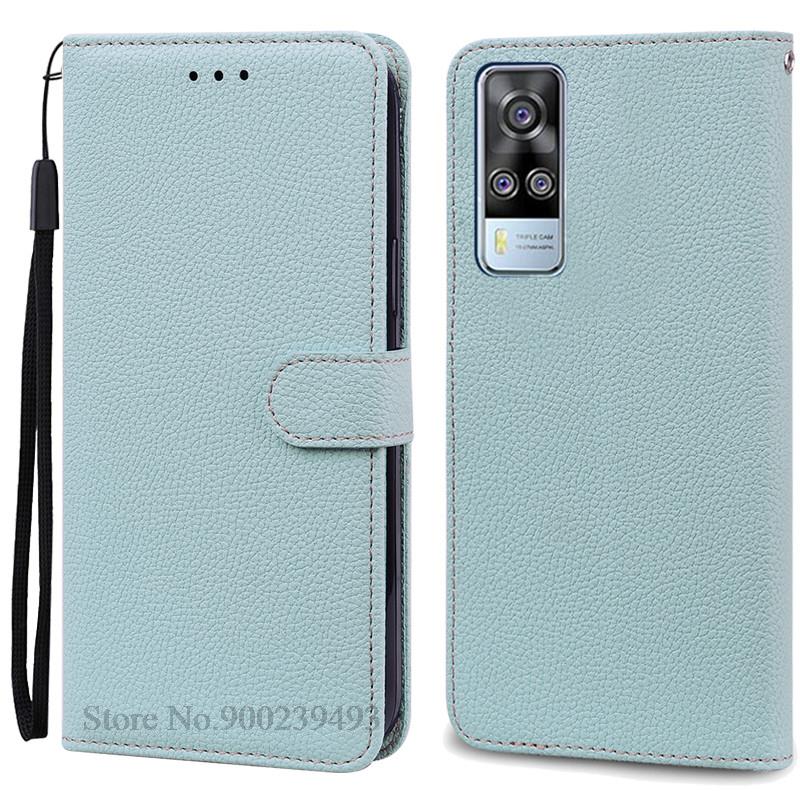 Для Vivo Y31 2021 Чехол V2036 Чехол-книжка с кошельком Для Vivo Y51 Y51A V2030 Y 51 31 Чехол VivoY31 Для Vivo Y33 Y53S 4G Мягкая обложка Funda