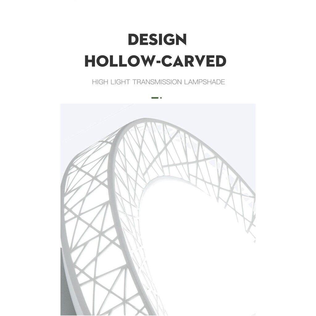 Canmeijia New Bird Nest LED Ceiling Lamp 26cm 16W/30W/50W/70W Super Bright Ceiling Lights Surface Mounted for Living Room Bedroom