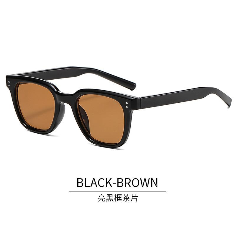 Korean Fashion Style Sunglasses For Men Square Shape Anti-Glare Sun Glasses For Women Vintage Retro Style Sunglasses Women