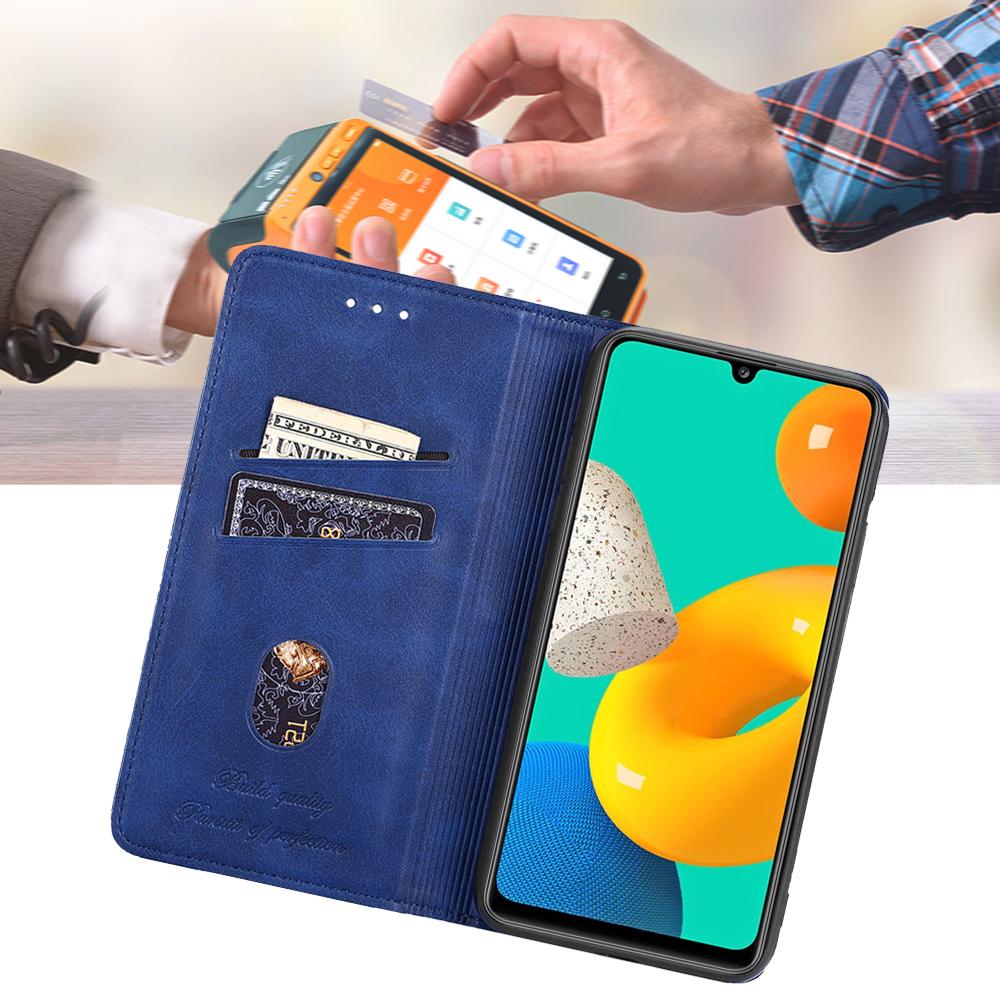 Чехол-кошелек для Samsung A32 A52 A72 A82 A11 A12 A51 A50 A32, чехол-книжка S20 FE S21 Plus Note 20, ультра ретро, чехол из искусственной кожи, слот для карт, бампер для телефона