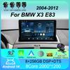 Car Radio Android 14 For BMW X3 E83 2004 2005 2006 2007 2008 - 2012 Navigation GPS Multimedia Player Stereo wifi+4G Carplay BT