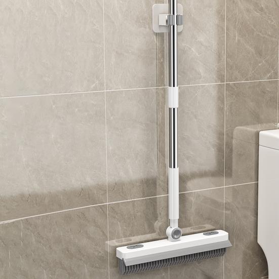 Длинная ручка для щетки для пола, вращающаяся на 360 градусов головка швабры, эргономичный дизайн