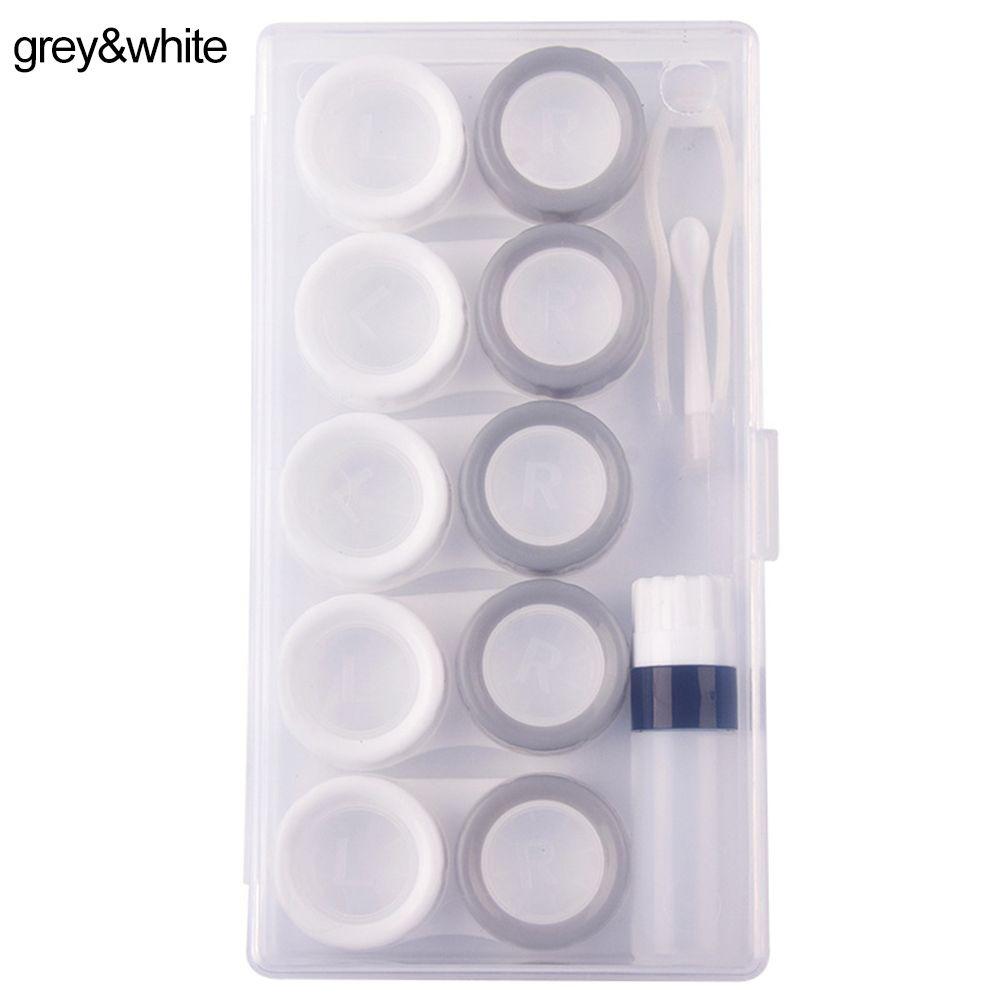 Carry Transparent Travel Eyewear Kit Contact Lenses Case Organizer Container Portable Glasses Box