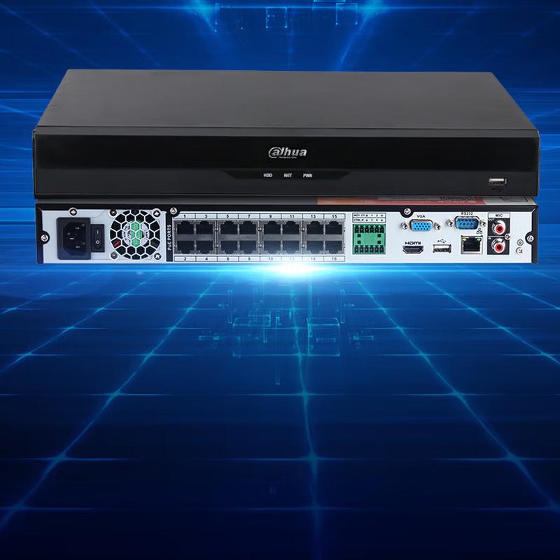 Dahua 8-Channel PoE Network Video Recorder CN plug (adapter included)