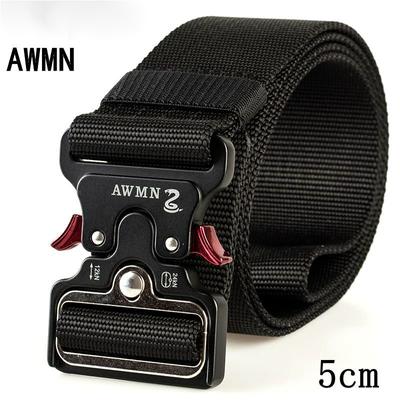 Новый тактический ремень шириной 5 см, быстросъемный уличный ремень Cobra Release