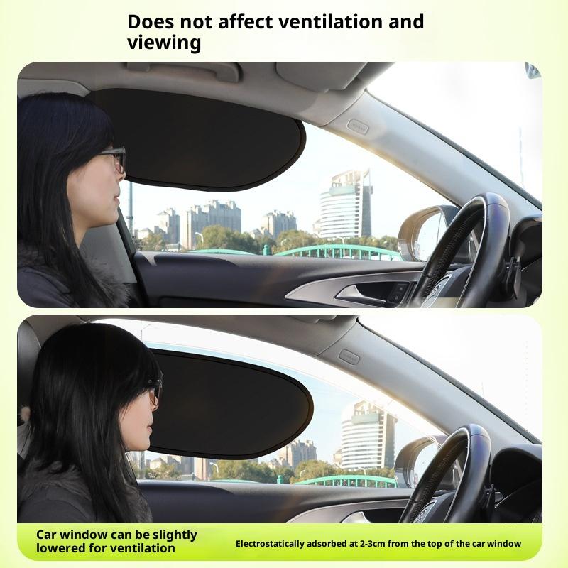Universal Car Side Window Sun Shade UV Resistance for Safe Family Travels Summer Trip Essential for Baby and Pets