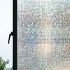 3D Rainbow Window Film Static Cling Self Adhesive Window Film Bathroom Glass Privacy Stickers Stained Anti-UV Decoration