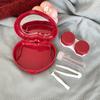 Cute Candy Colored Contact Lens Case Mirror Companion Box Travel Easy Carry Storage