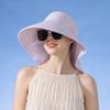 Летняя шляпа с большим козырьком, устойчивая к ультрафиолетовому излучению, солнцезащитная шляпа для женщин, катающихся на велосипеде на открытом воздухе, шляпа с пустым верхом