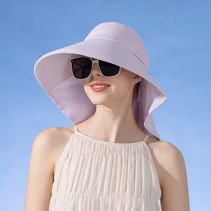 Летняя шляпа с большим козырьком, устойчивая к ультрафиолетовому излучению, солнцезащитная шляпа для женщин, катающихся на велосипеде на открытом воздухе, шляпа с пустым верхом