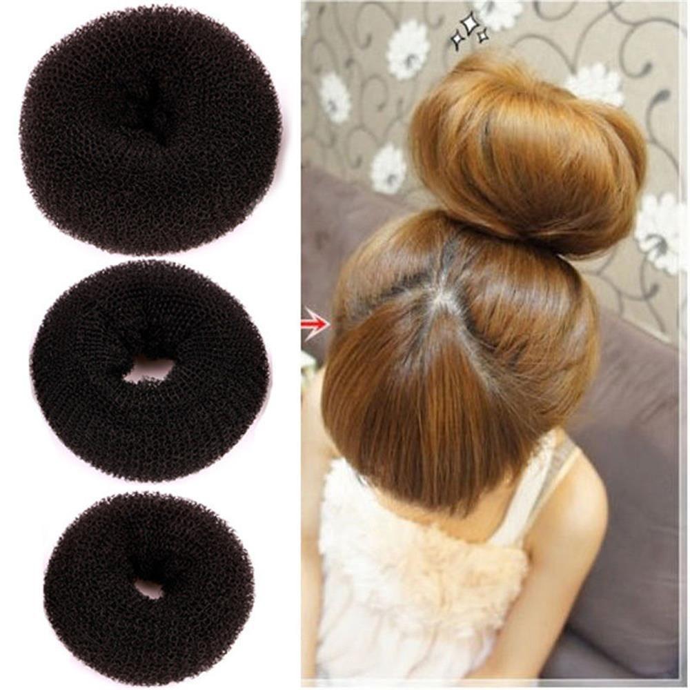 Fashion Beauty Girls Accessories Hair Tools Ring Magic Donut Shaper Bun Maker