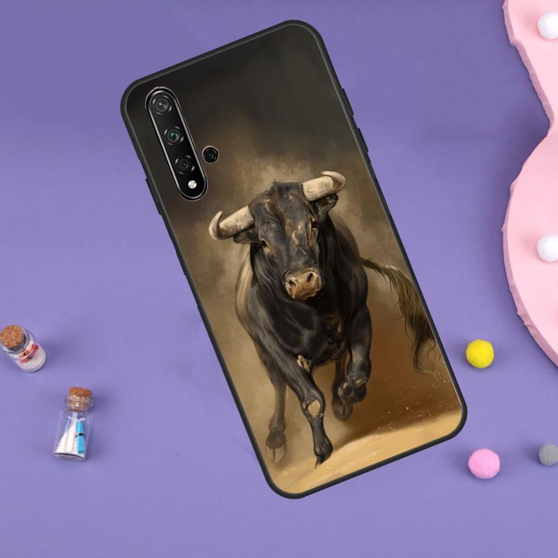 Чехол Бой быков Матадор Для Huawei P30 P20 P40 Lite Nova 5T 11i 8i 3i 9 10 SE 11 Pro Y90 Y70 Y61 Y60 Y91