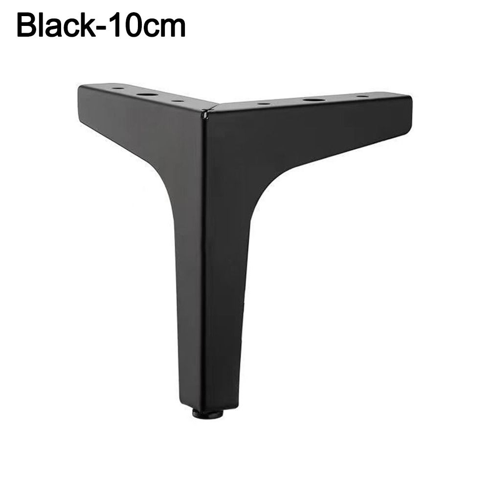 Металлические ножки для мебели Замена Треугольные Ножки для Тумбочки, Ящика для Хранения Износостойкие Защита от Царапин Ножки для Шкафа, Дивана, Кресла