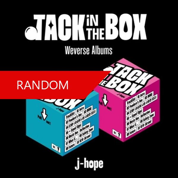 BTS Джей-Хоуп : Джек в коробке (Альбом Weverse) СЛУЧАЙНЫЙ, НАБОР