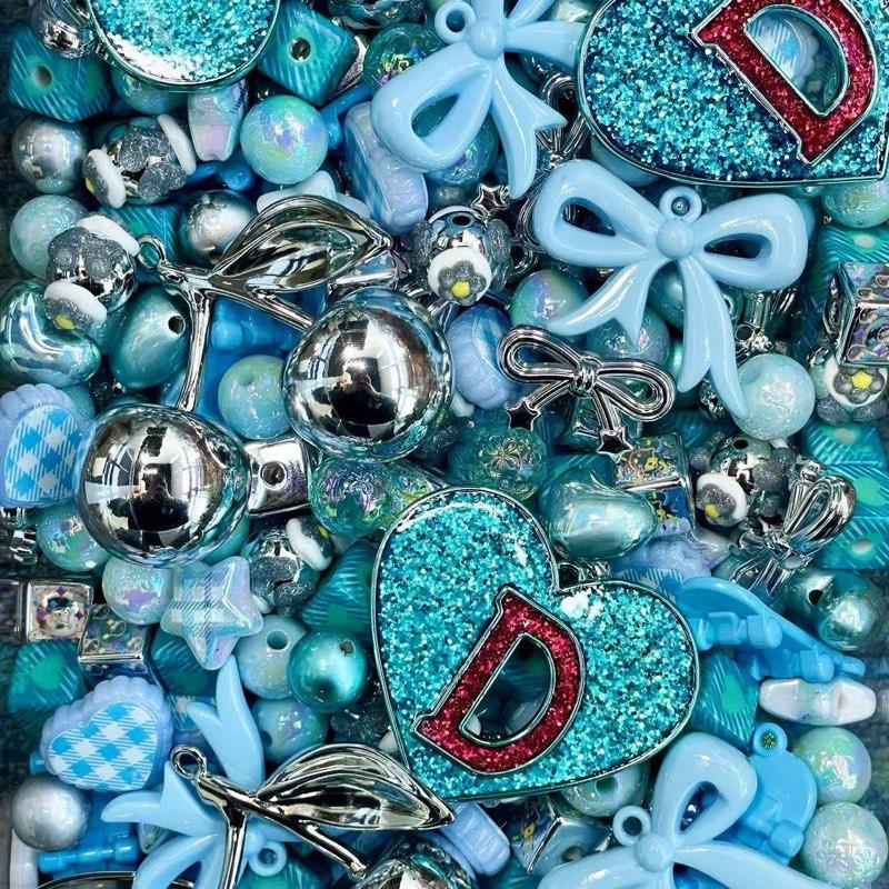 Original Design DIY Beads for Pen, Keychain, Phone Chain & Crafts - Assorted Colors with Unique Shapes and Designs