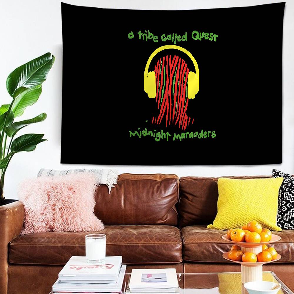 Pop Band A TTribe Called Quest Hippie Wall Hanging Tapestries Bohemian Wall Tapestries Mandala INS Home Decor