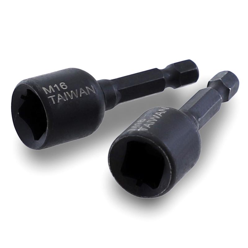 8 шт. Адаптер-головка для метчика и плашки M4-M16, 1/4" шестигранный хвостовик, метрический винтовой метчик для DIY изготовления пресс-форм / Авторемонта, прочный