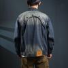 2025 Men's Retro Denim Jacket | American Vintage Style | Casual Outerwear