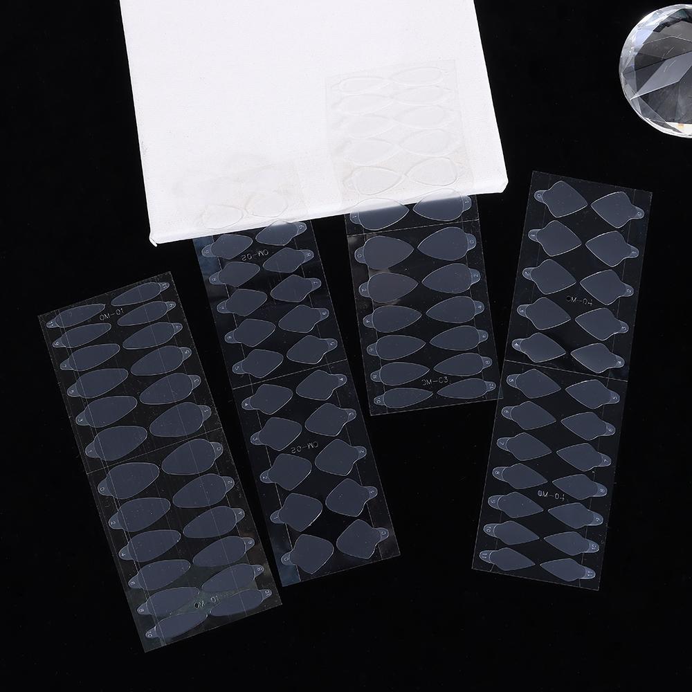 Hot Poly Nail Gel System Extension French Forma Dual Sticker for Dual Forms French Line Silicone