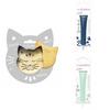 Cat Embossed Biscuit Kit + 2 Midnight Blue and Water Green Chocolate Pens