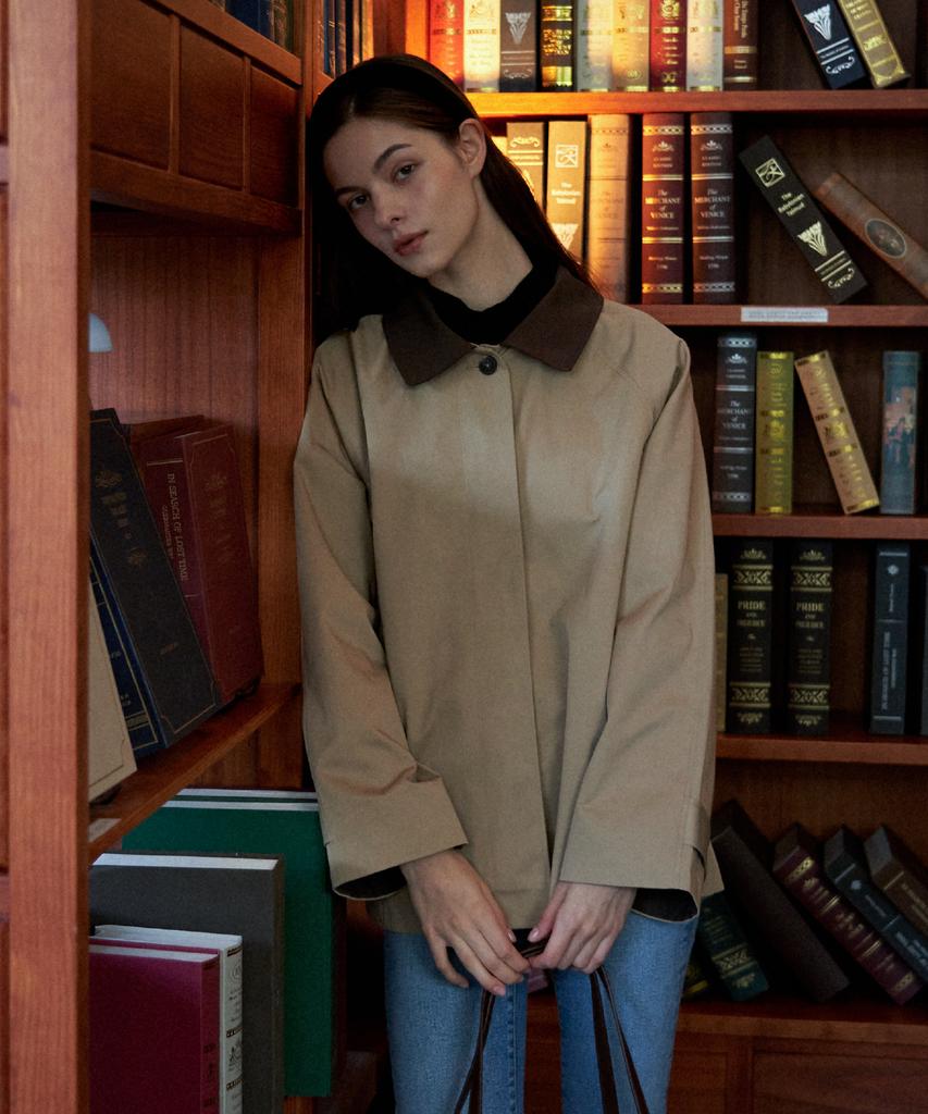 Valluat Noah Trench Jacket_Beige